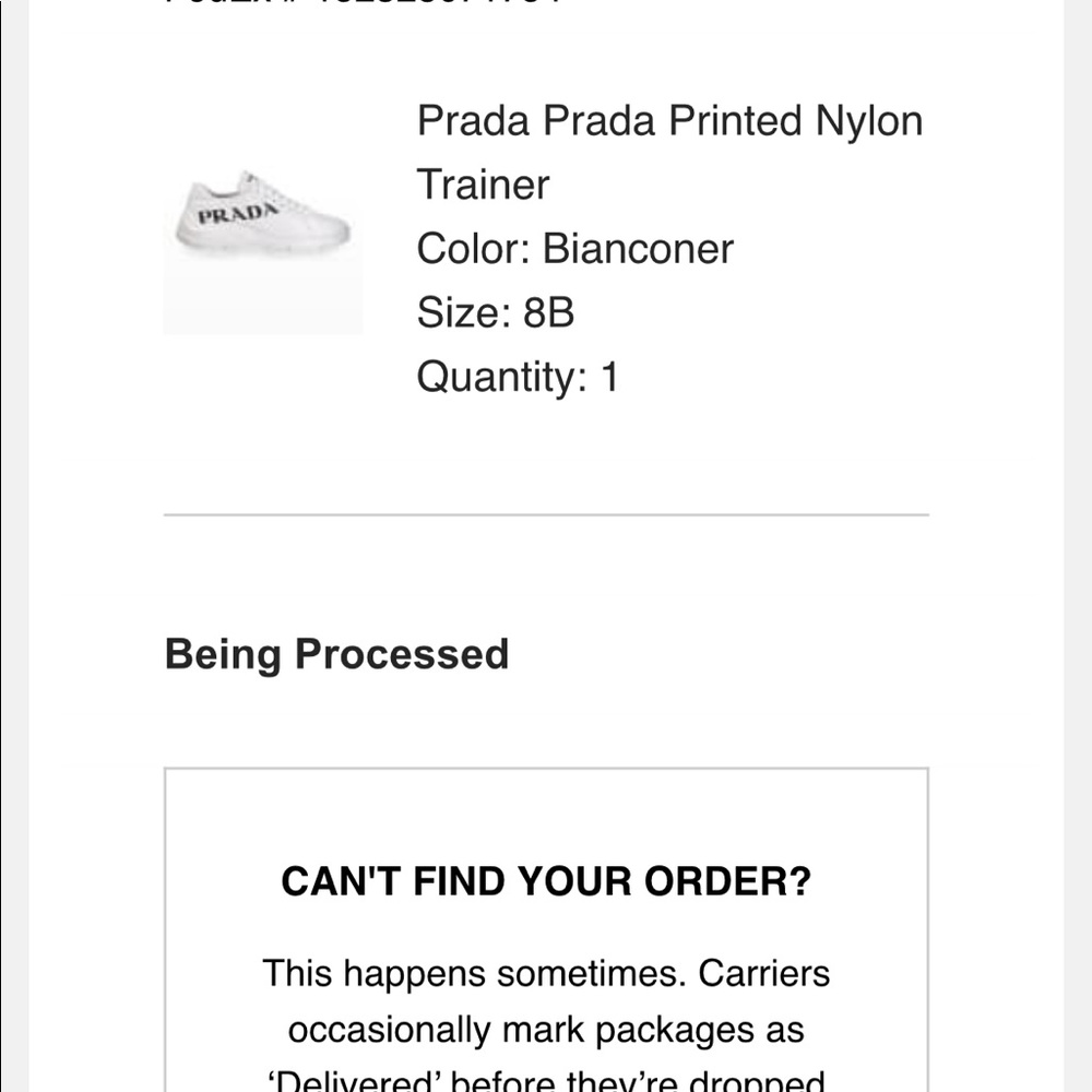 Prada Nylon Bicolor Logo Trainer Sneakers - Women size 38 - Brand NEW - Picture 9 of 13